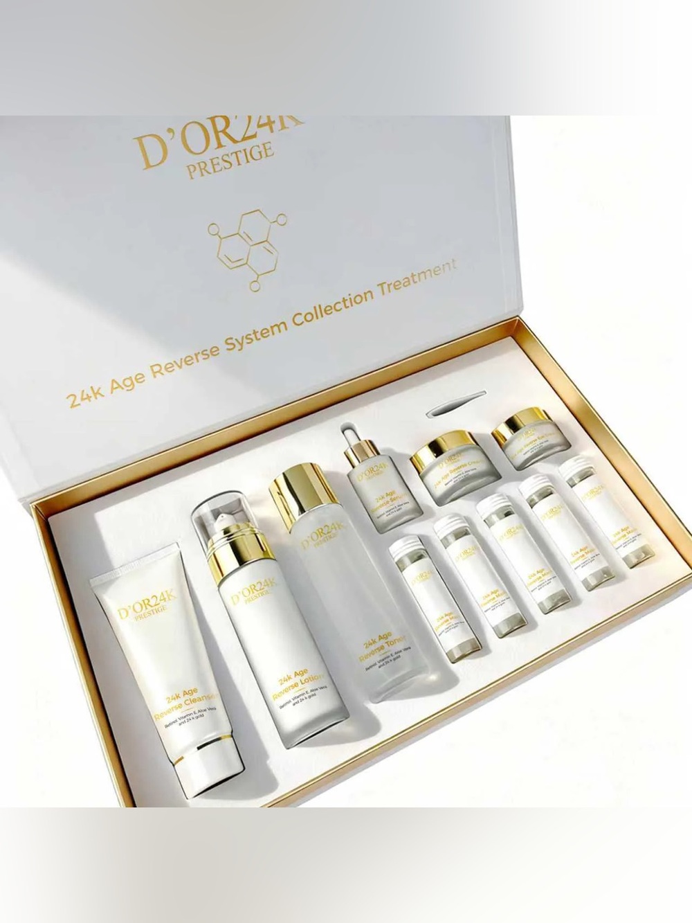 24K Age Reverse System Collection Treatment Box $10.000 Retail - Picture 8 of 10